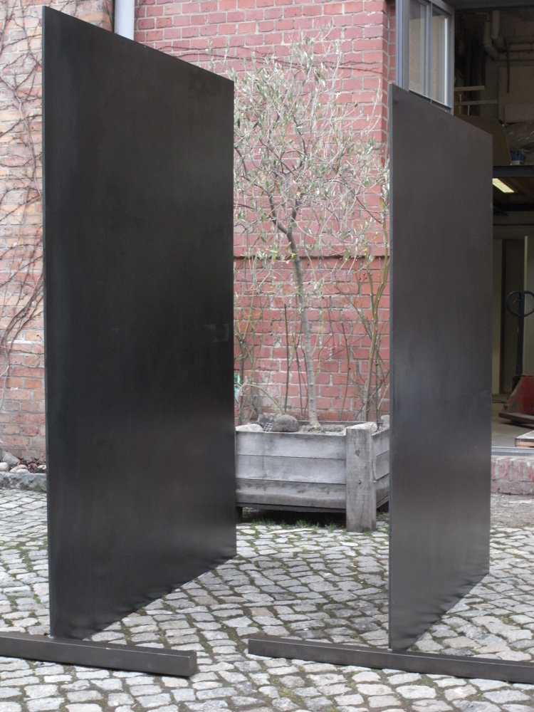 Platten (Stahl) für Daniel G. Cramer, 2012