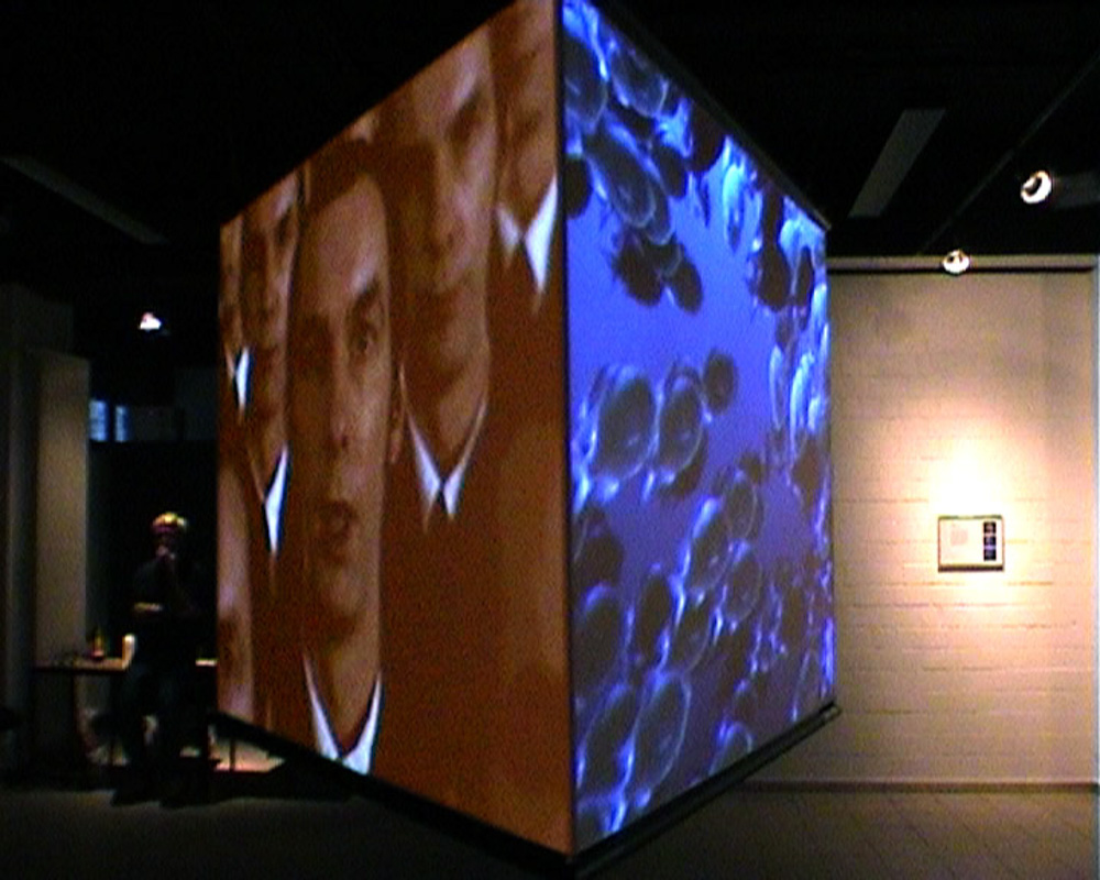 Display-Konstruktion für Tim Coe, Marl 2004